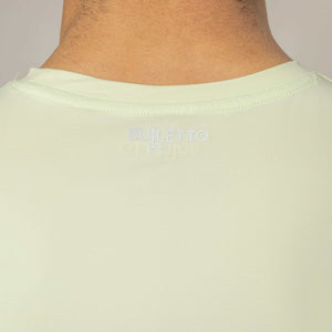 Bulletto Tri Panel T-Shirt - Lime Green