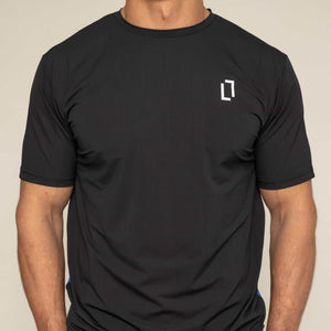 Bulletto Formation Tri Panel T-Shirt - Black / Midnight Blue
