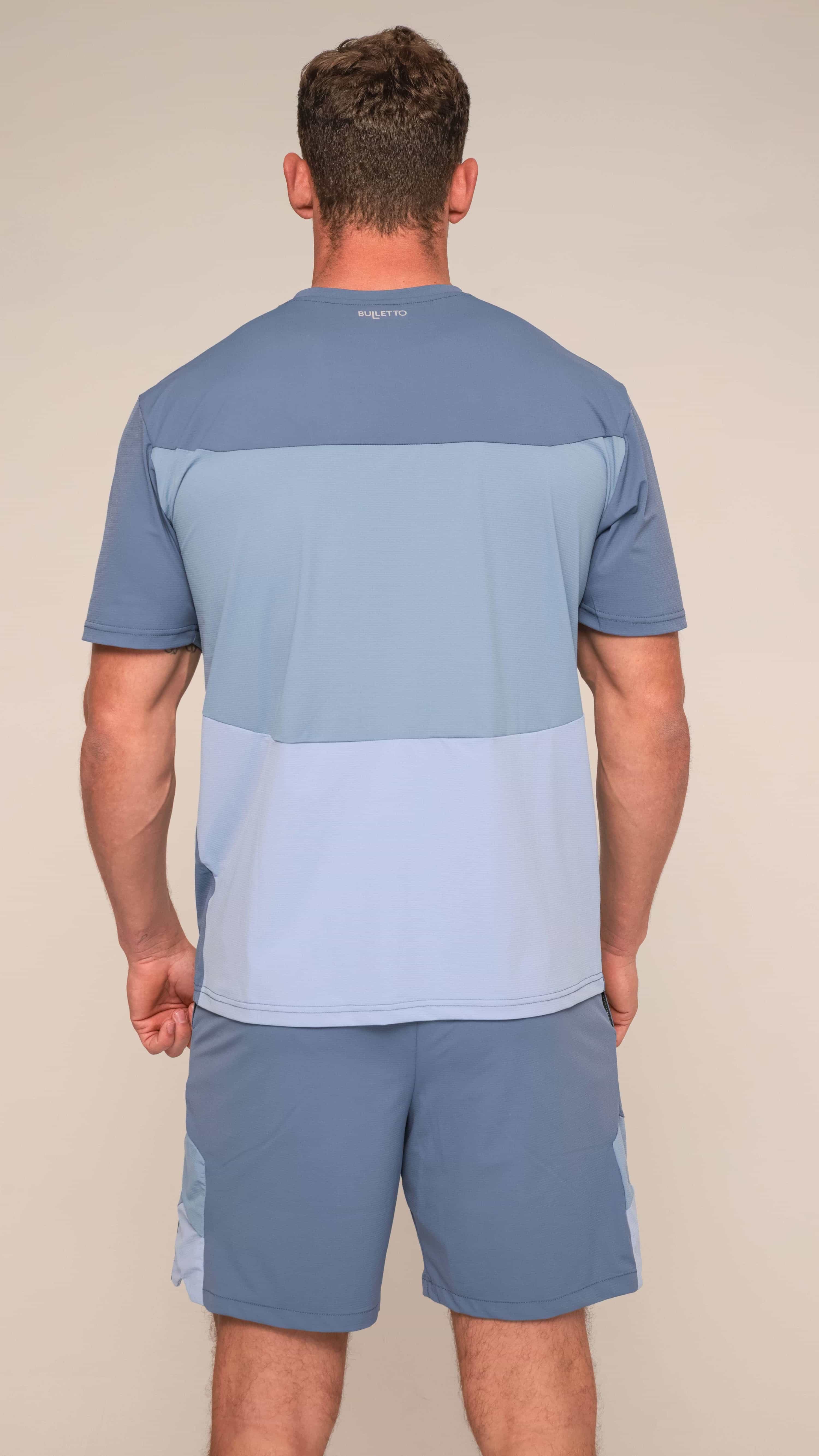 Bulletto Tri Panel Set Glaucous Blue