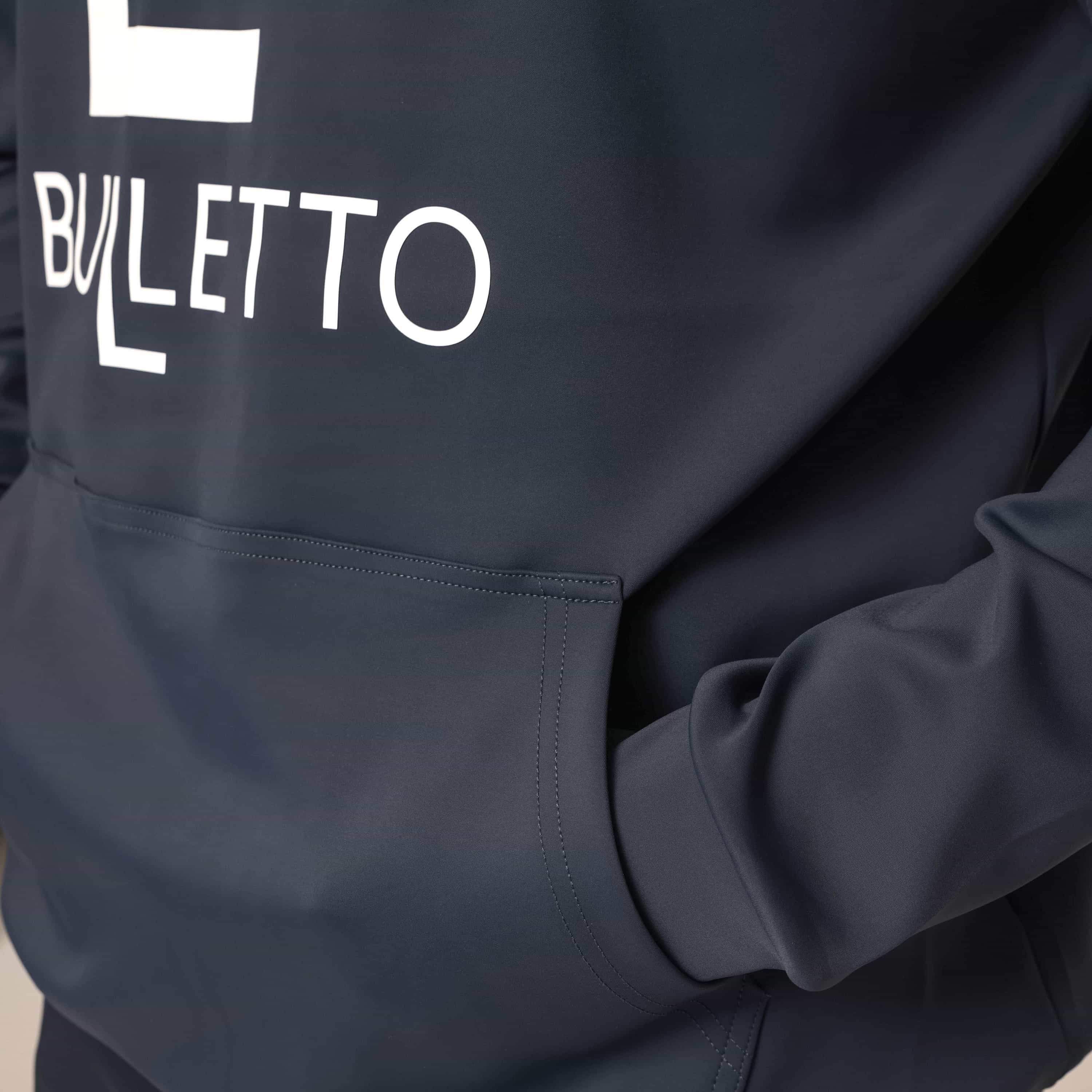Bulletto Logo Hoodie - Navy/White