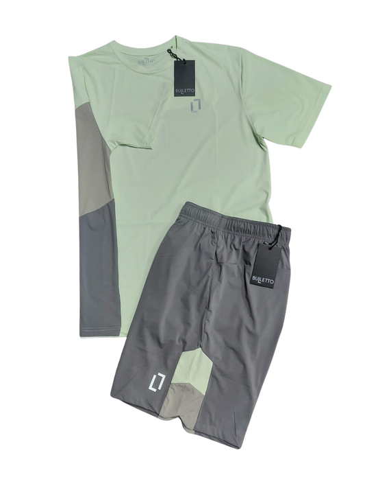 Bulletto Tri Panel Set Lime Green