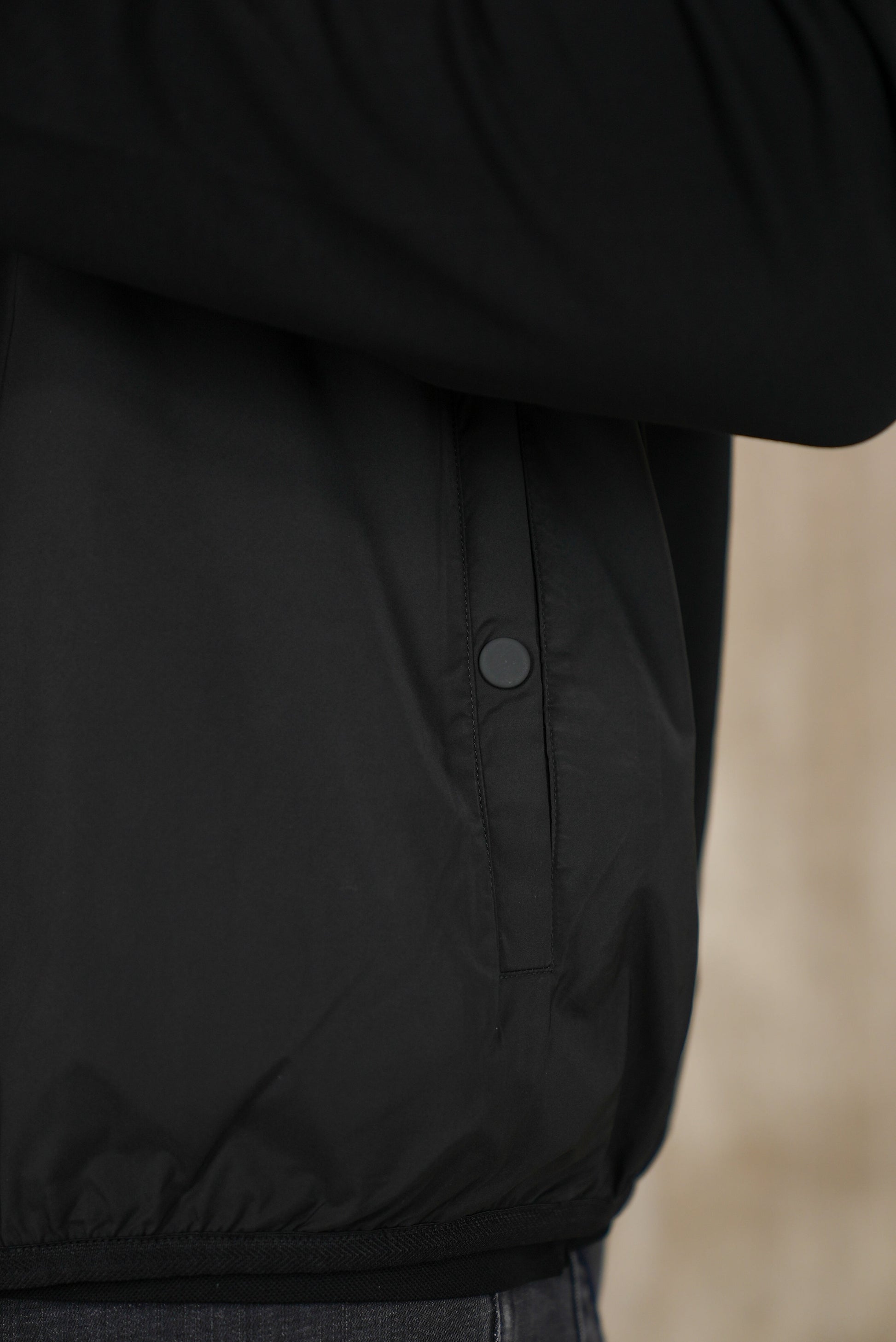 Bulletto Icon Jacket Hooded Black