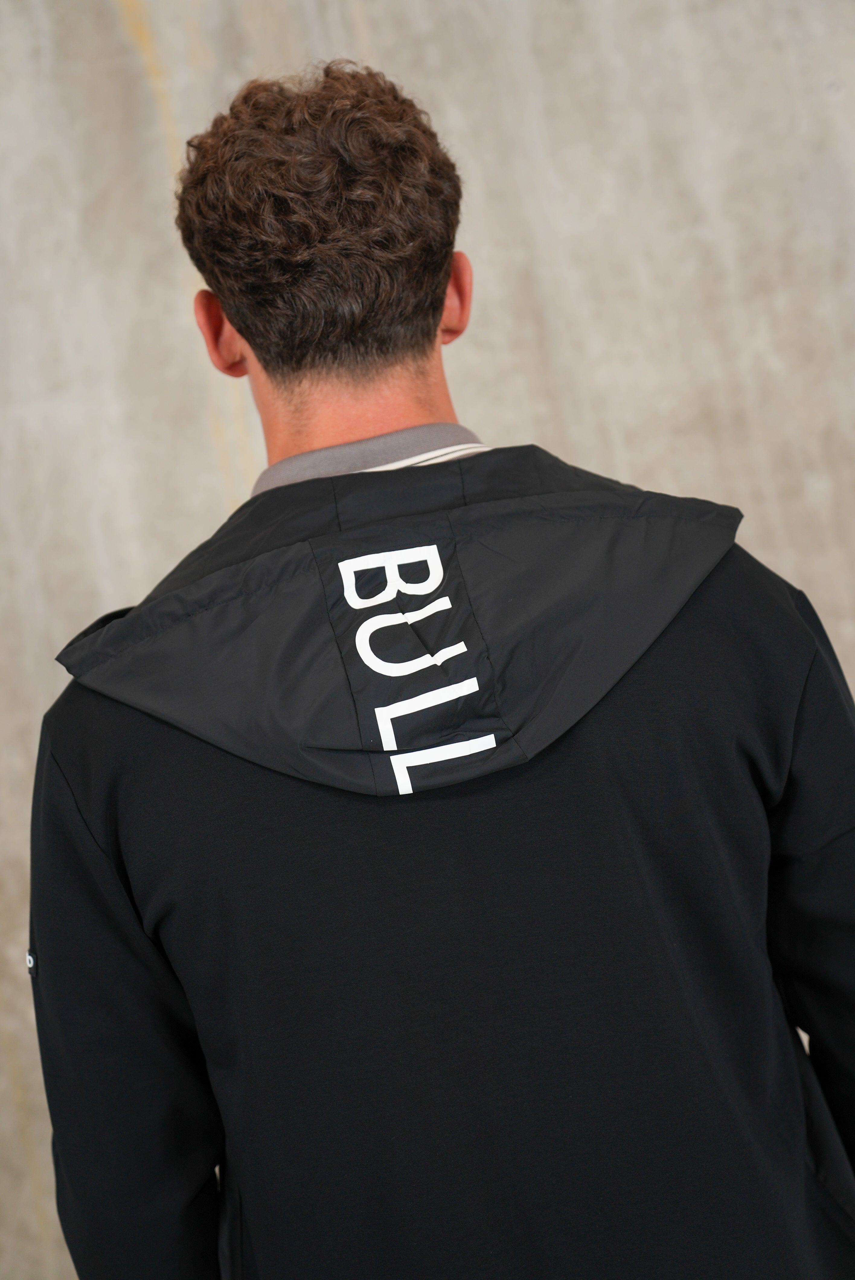 Bulletto Icon Jacket Hooded Black
