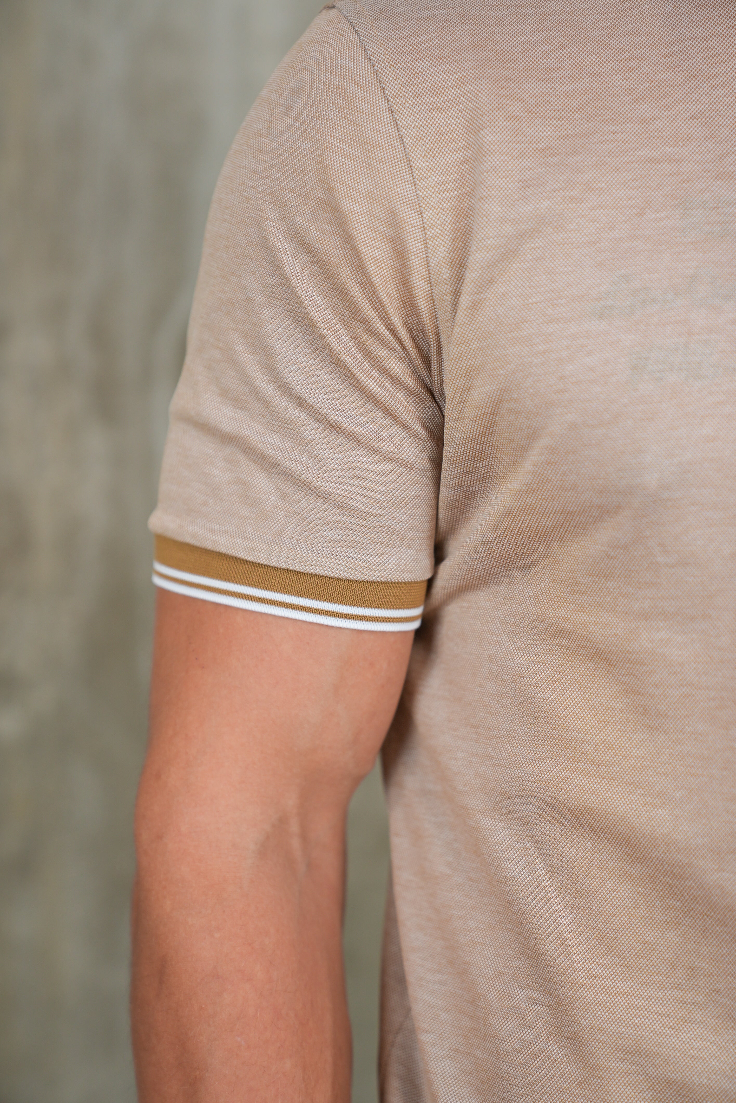 Bulletto Pique Polo Shirt Sand