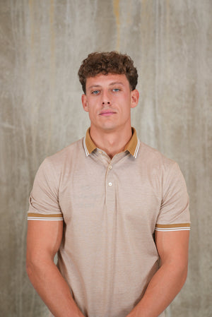 Bulletto Pique Polo Shirt Sand