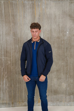 Bulletto Icon Jacket Hooded Navy