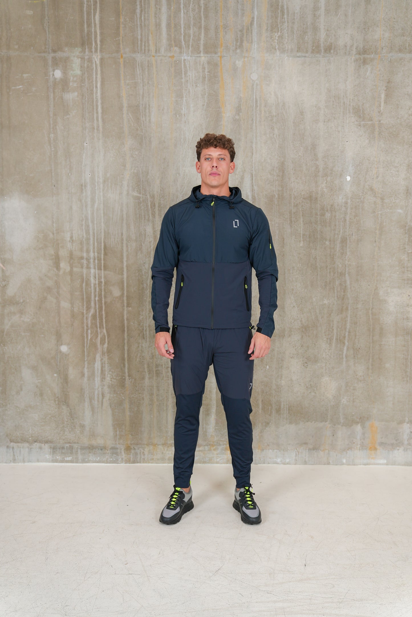 Formation Hybrid Tracksuit (Navy & Neon)