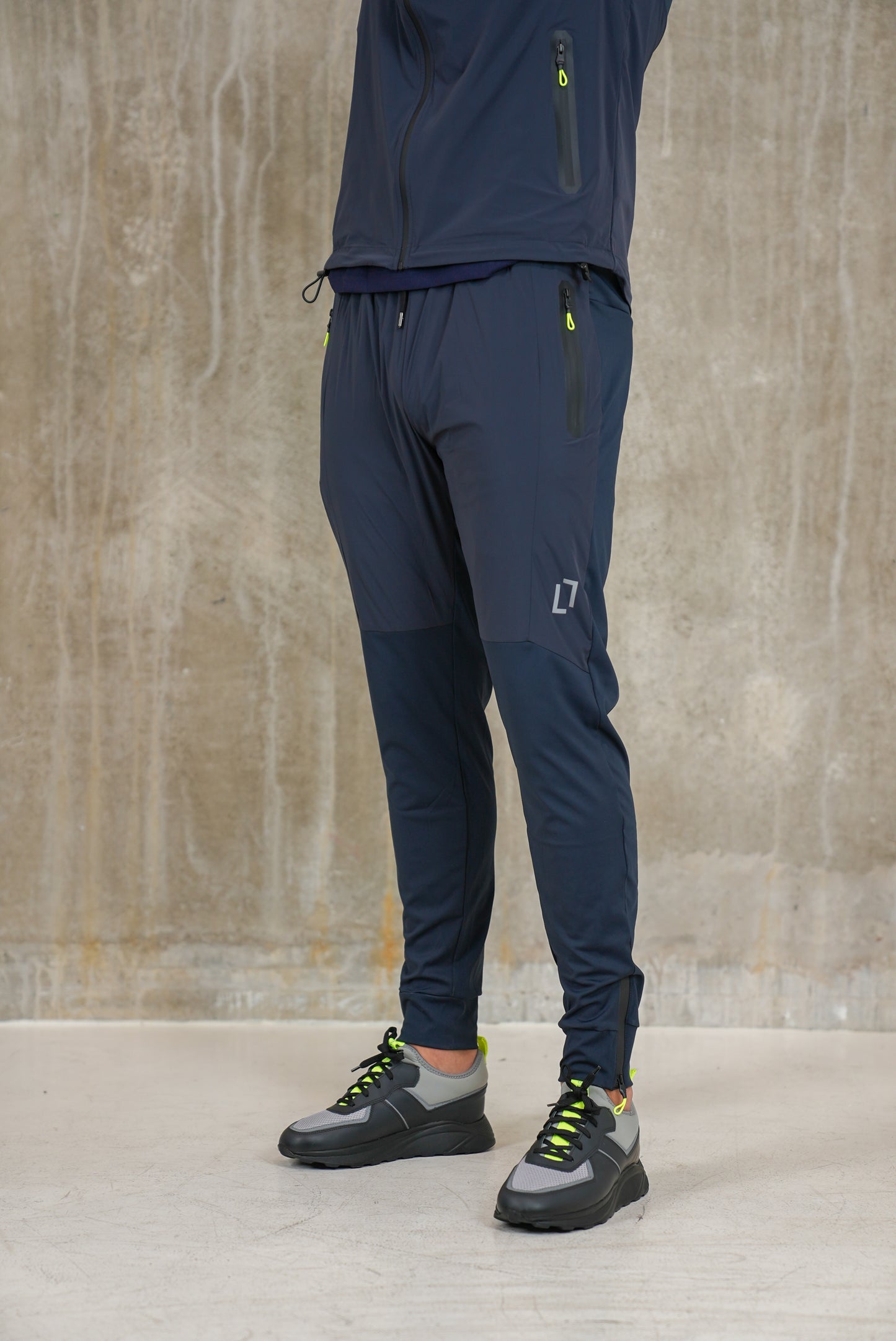 Formation Hybrid Tracksuit (Navy & Neon)