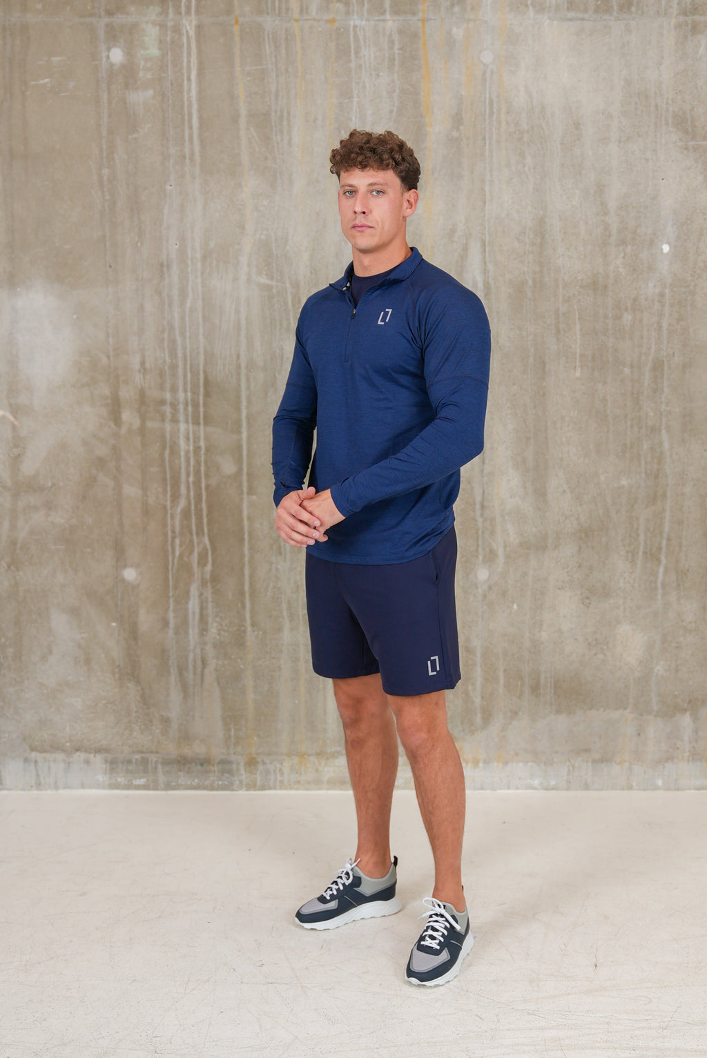 Bulletto Formation 1/4 Zip Navy