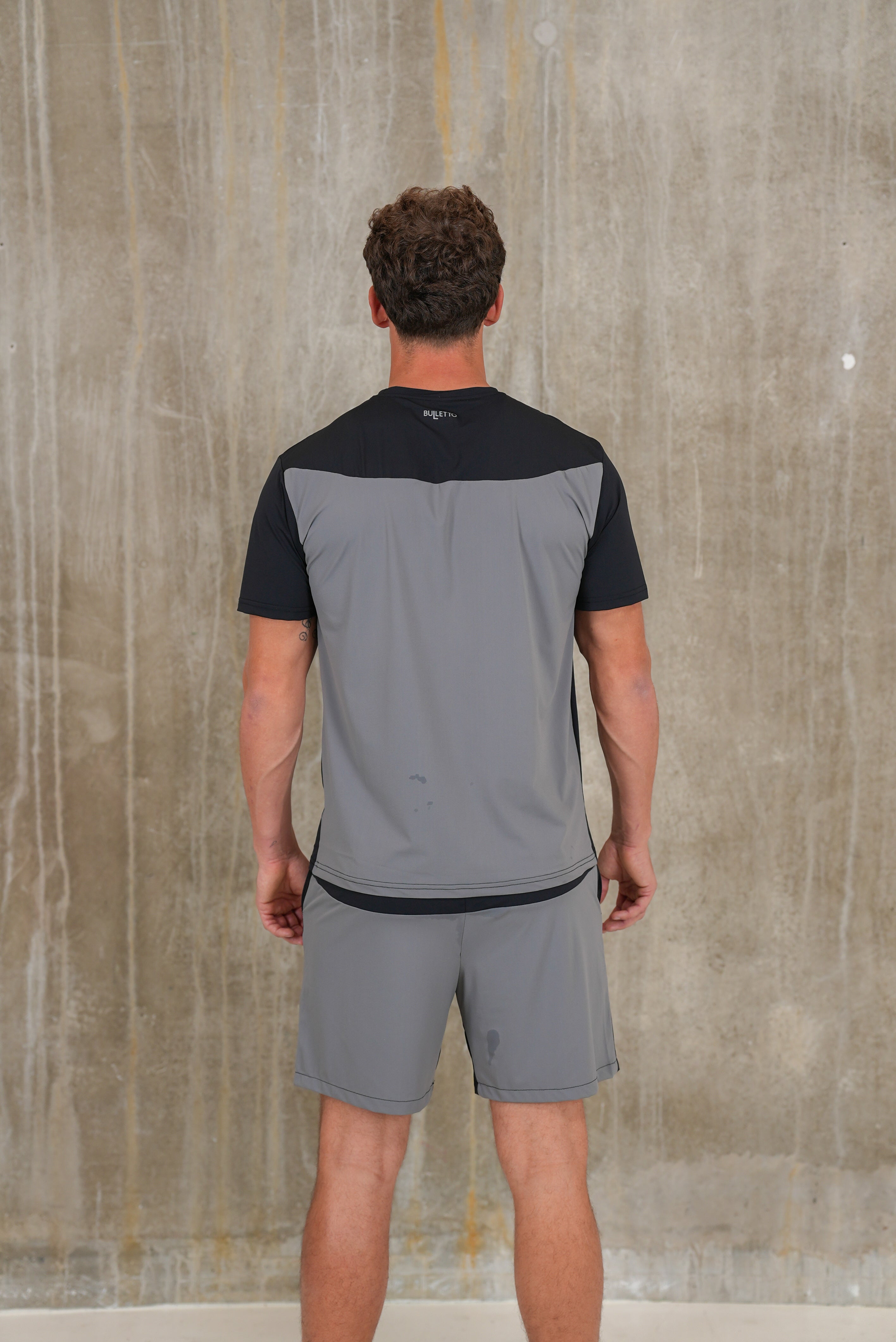 Bulletto Formation Tech Top Grey & Black