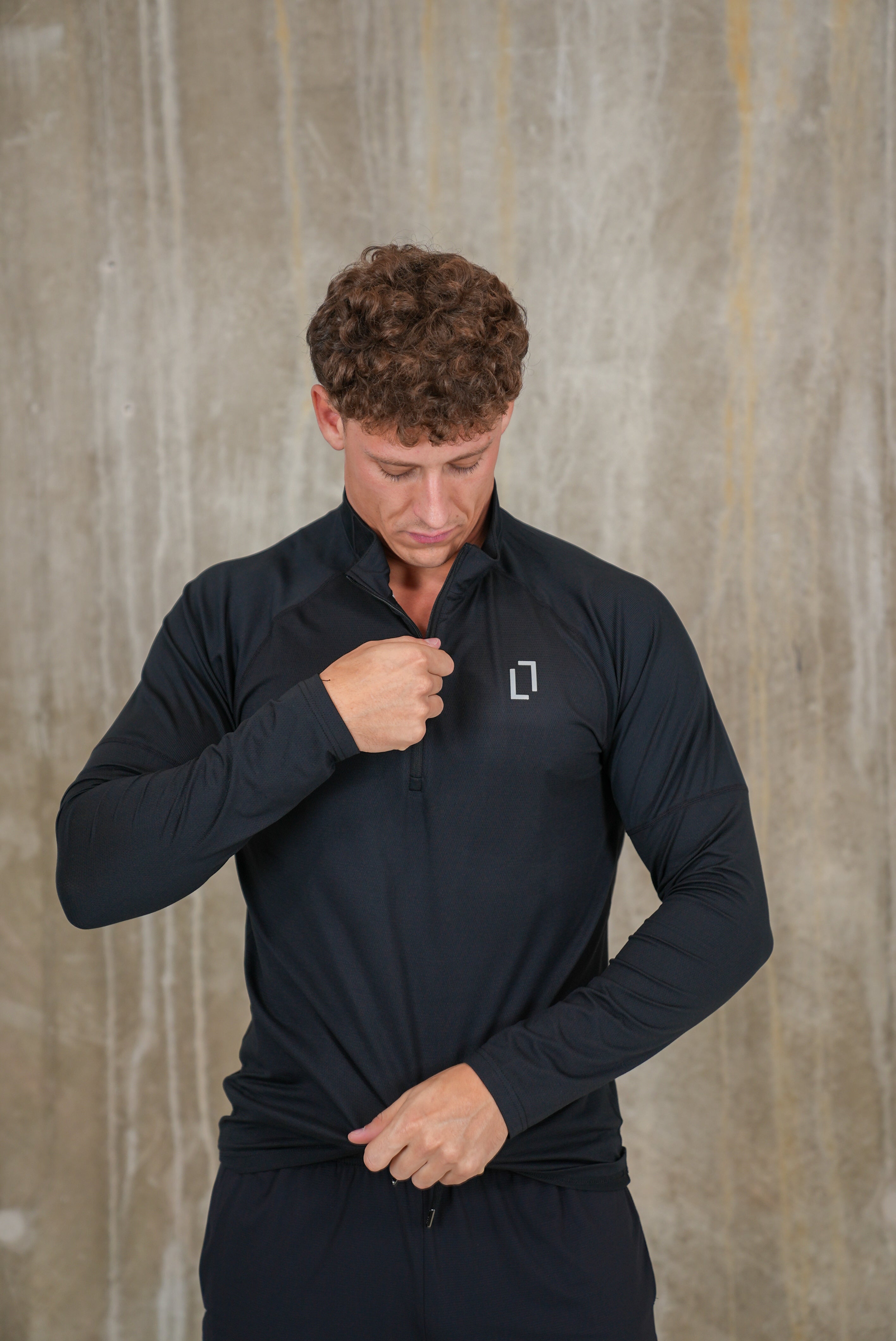 Bulletto Formation 1/4 Zip Black