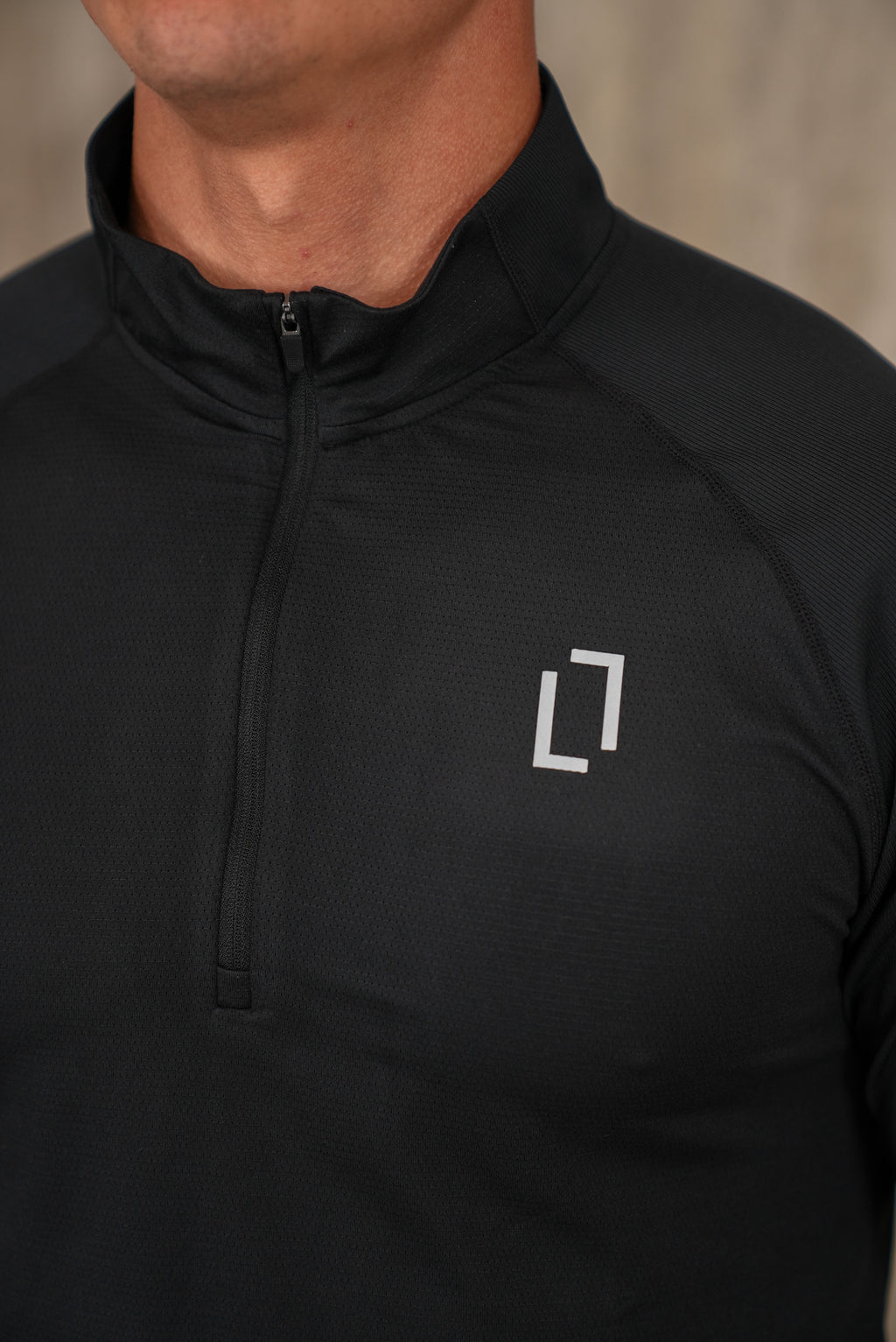 Bulletto Formation 1/4 Zip Black