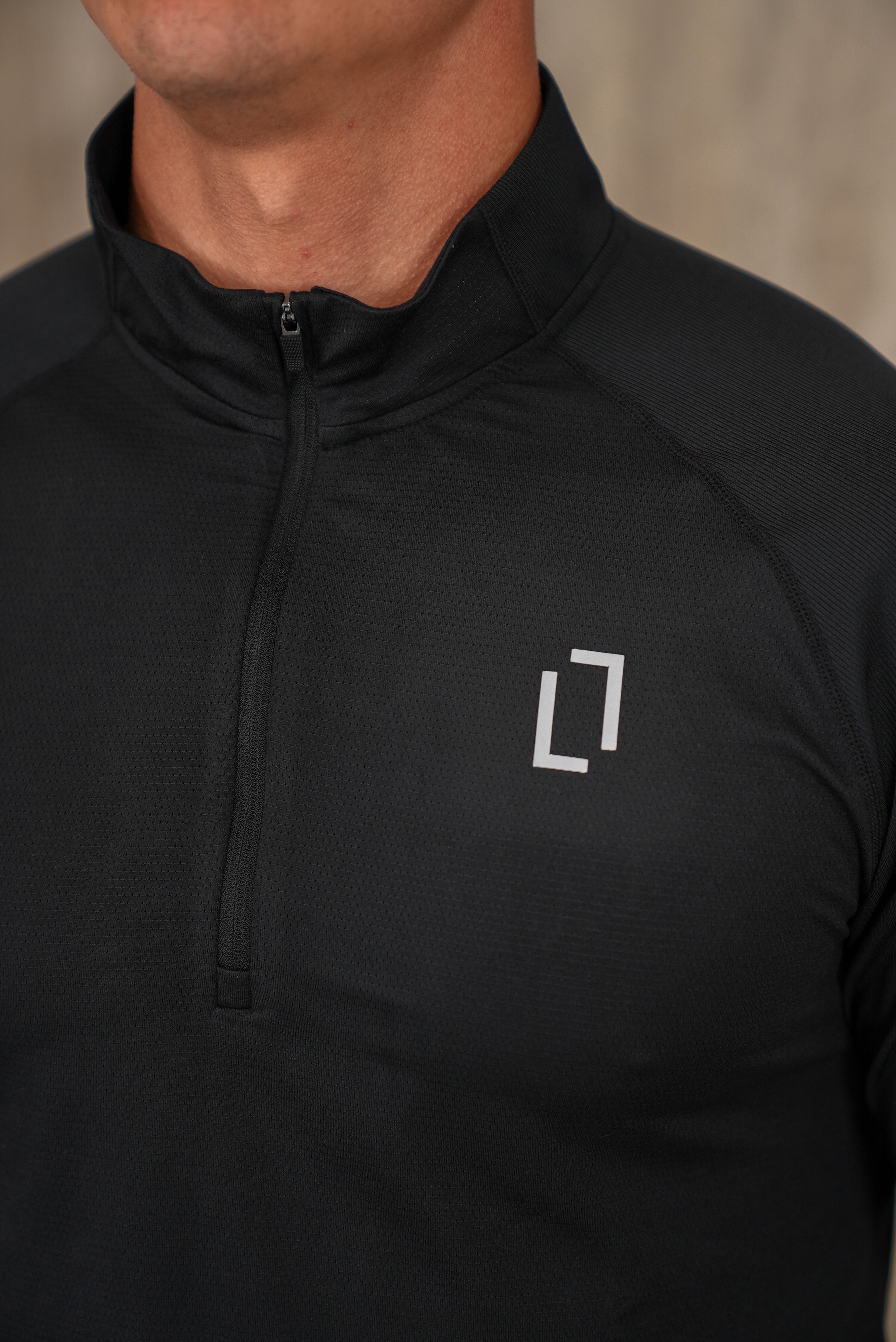 Bulletto Formation 1/4 Zip Black