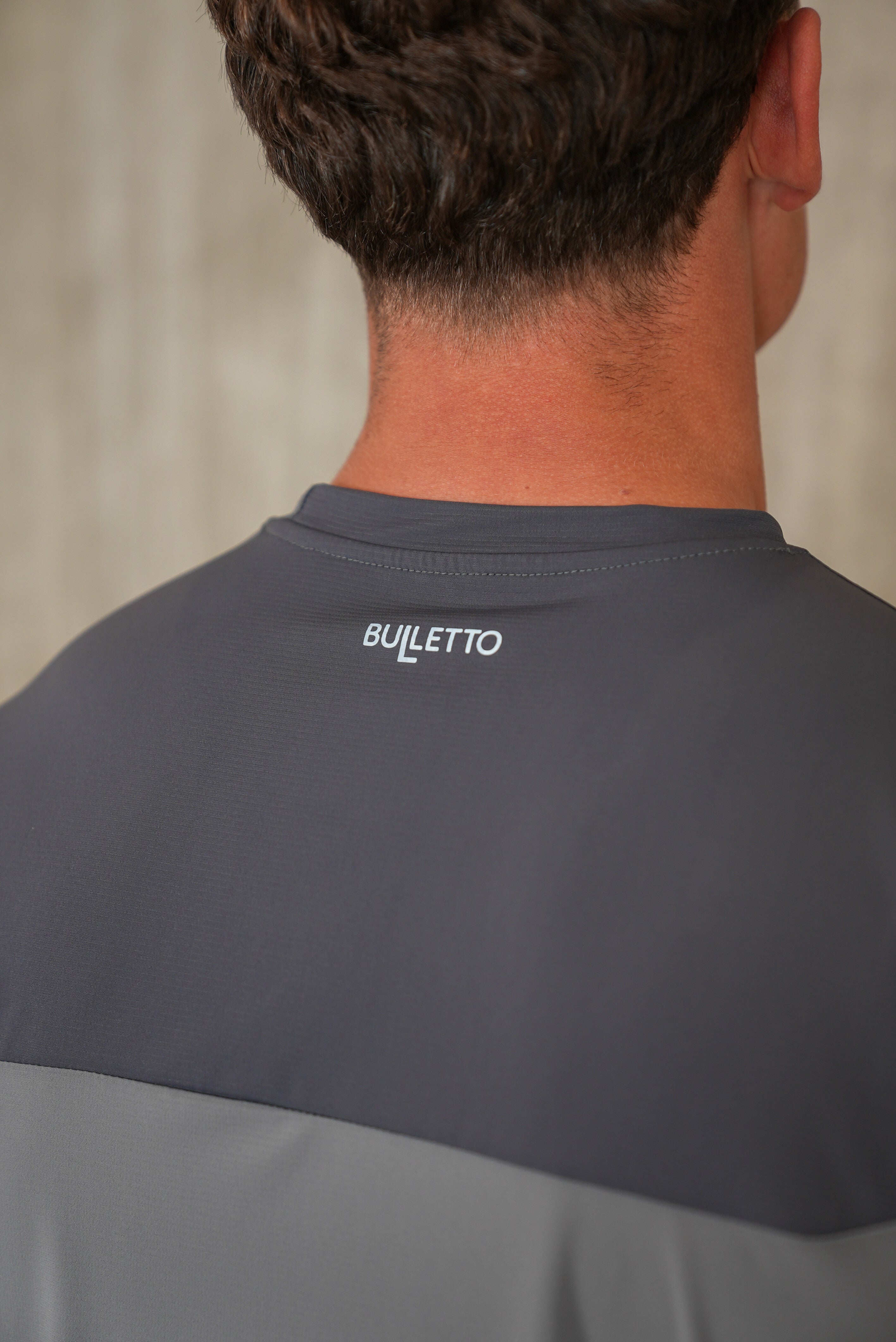 Bulletto Tri Panel Top Grey