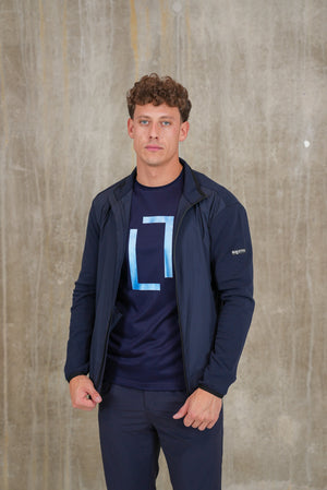 Bulletto Original T Shirt Navy & Pearl