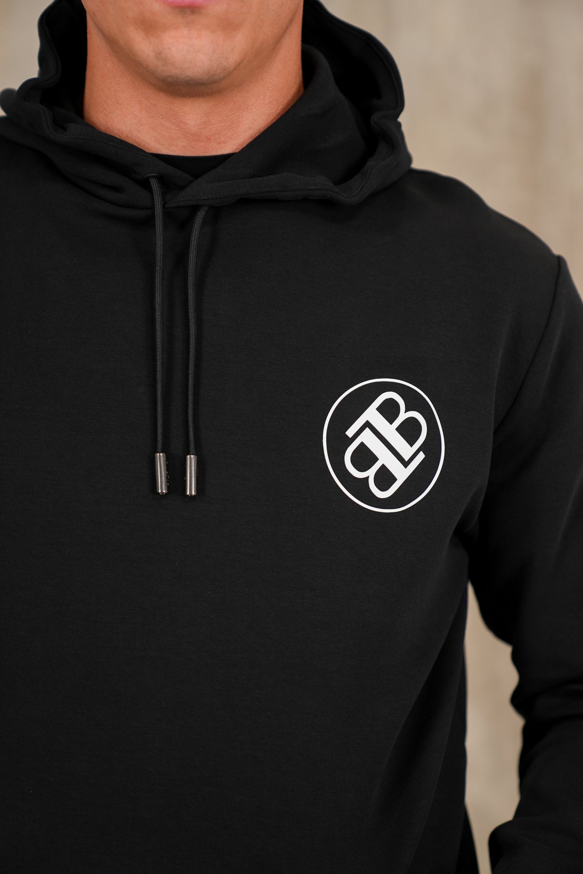 Bulletto Cerchio Hoodie Black & White