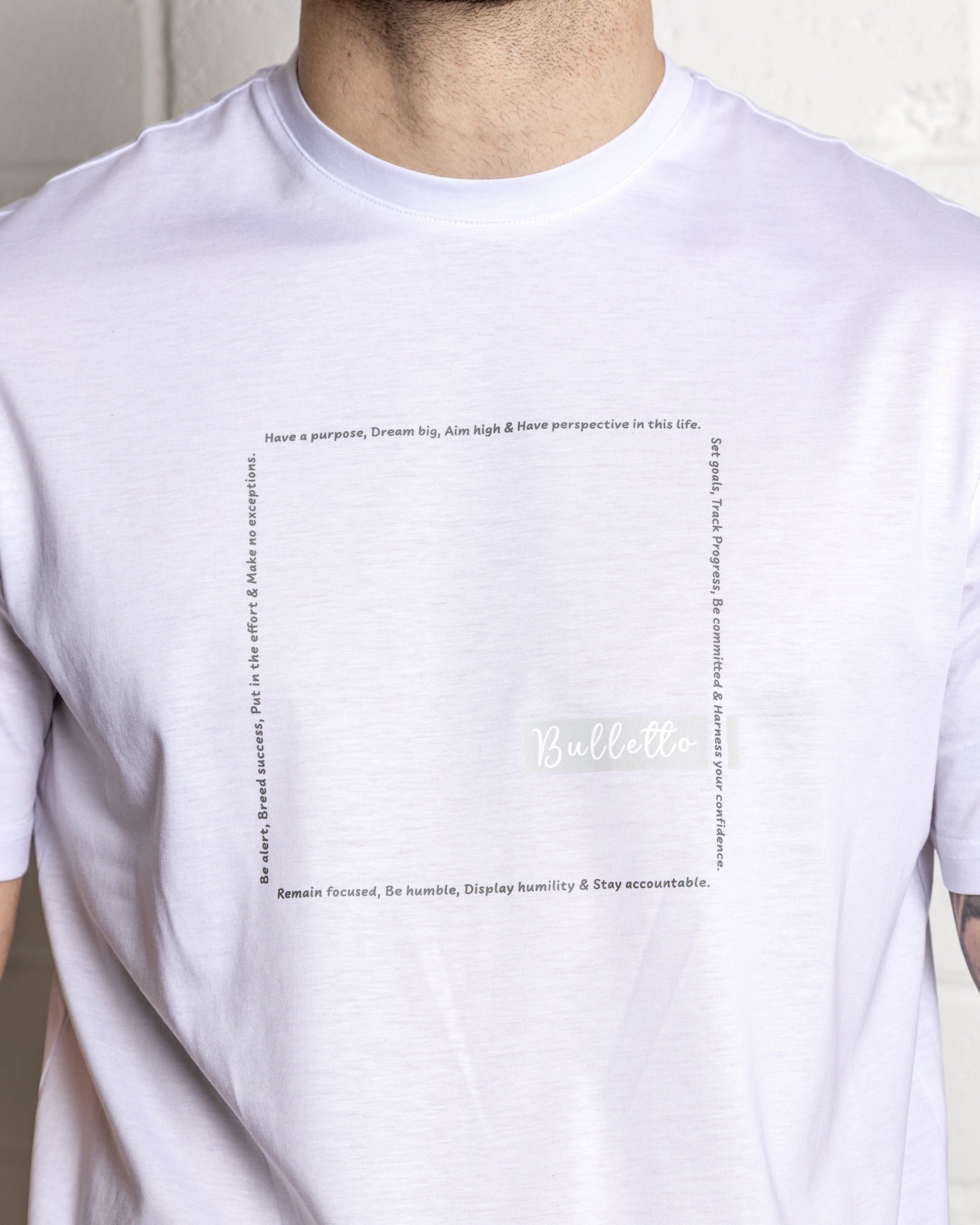 Bulletto Life T-Shirt - White