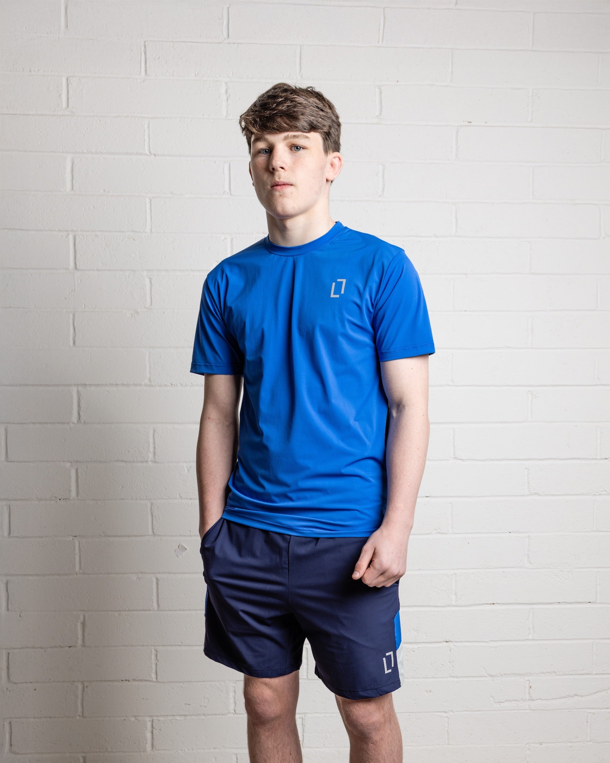 Formation Tri-Panel Set - Vibrant Blue, White, Navy