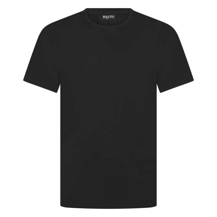 Bulletto Mercerised Cotton T - Black