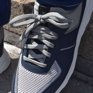 Bulletto Hybrid Runner Navy, Grey & White