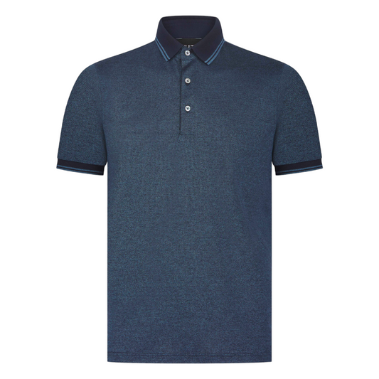 Pique Polo Shirt - Navy