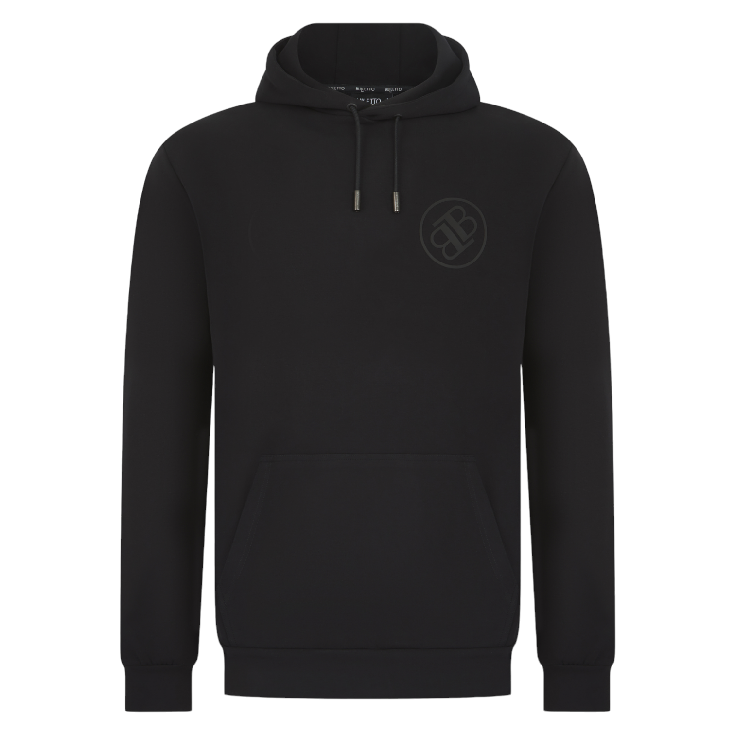 Bulletto Cerchio Hoodie - Black / Black