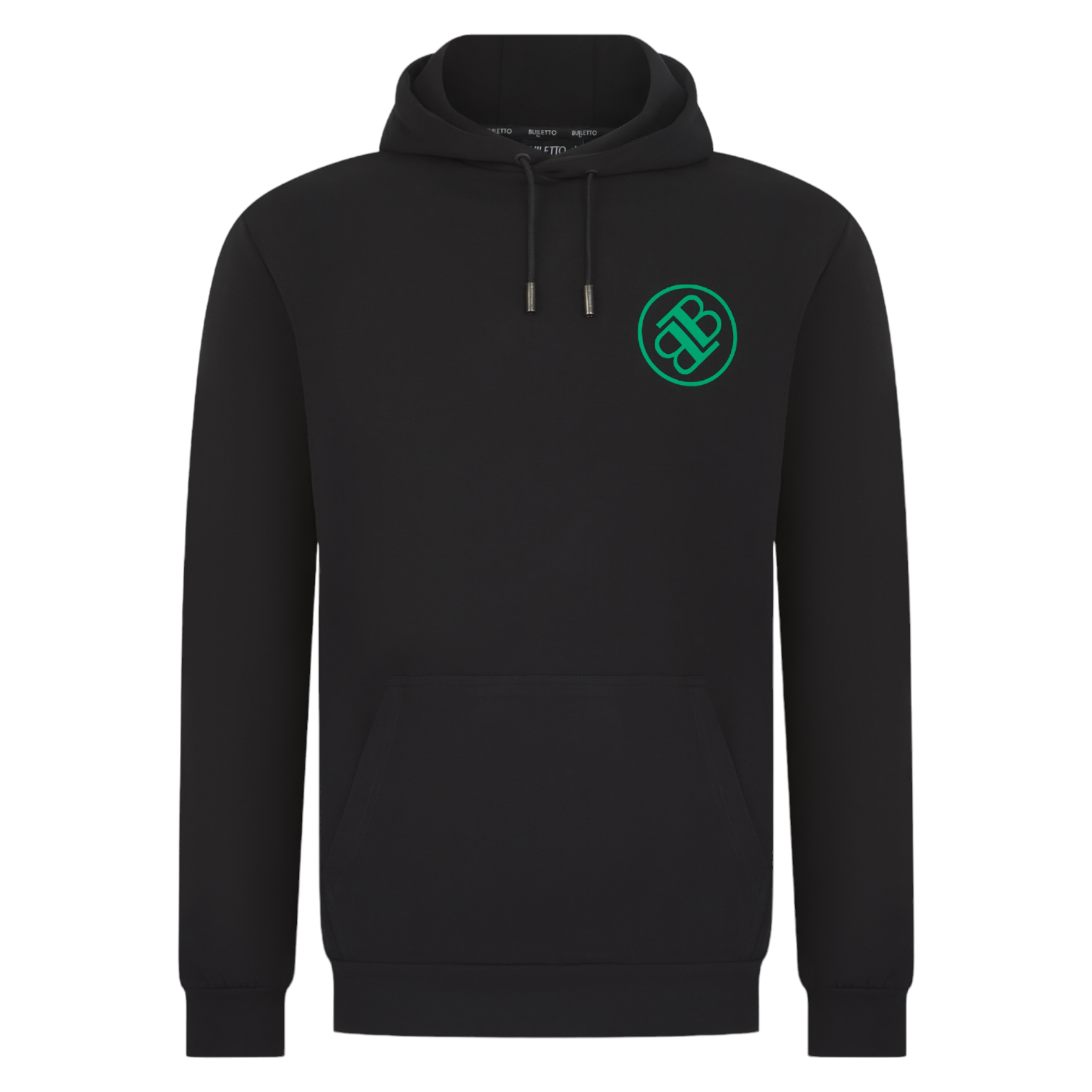 Bulletto Cerchio Hoodie - Black / Green