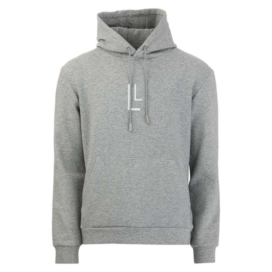 Signature Hoodie - Marl / White