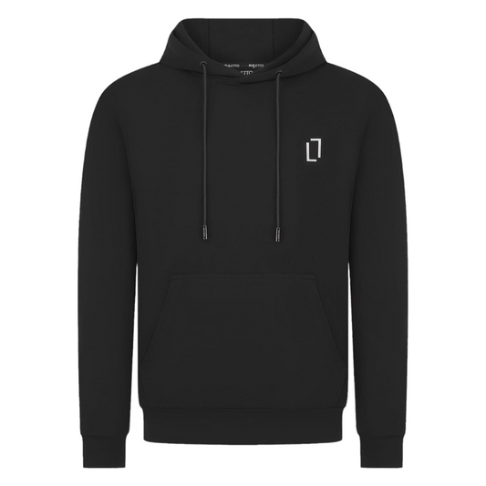 Essential Hoodie - Black / Reflective