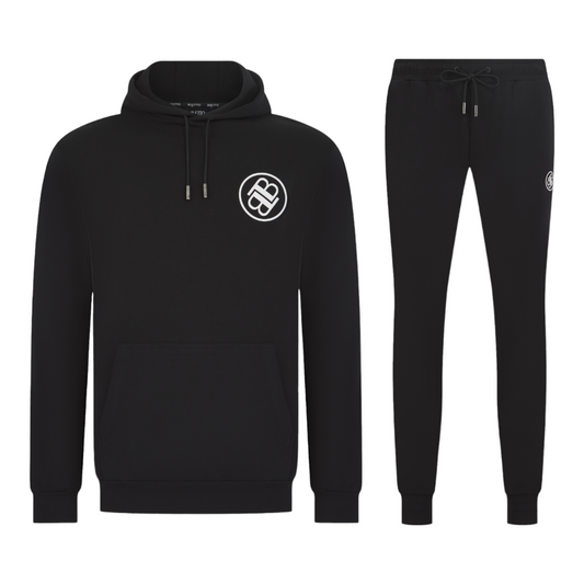 Cerchio Tracksuit - Black / White