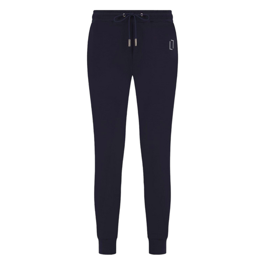 Essential Sweat Pant - Navy - White