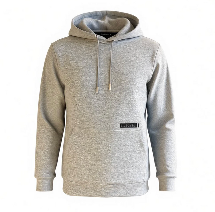 Bulletto Label Hoodie - Grey