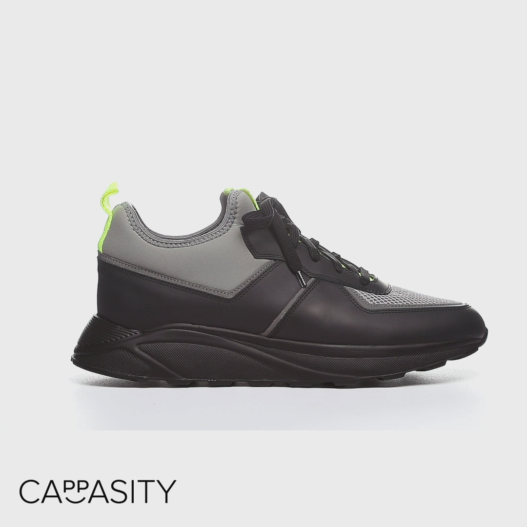 Bulletto Hybrid Runner Black & Neon
