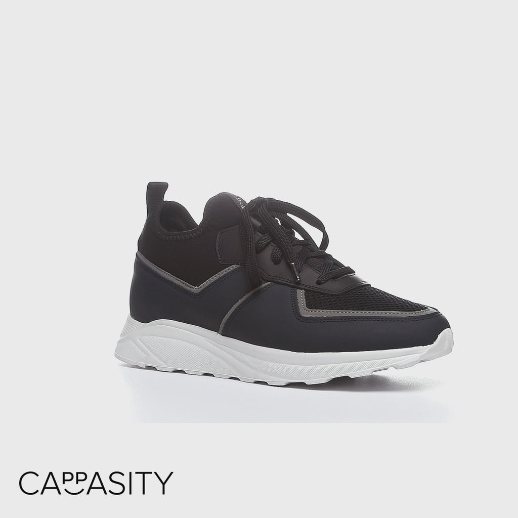 Bulletto Hybrid Runner  Navy, Black & White