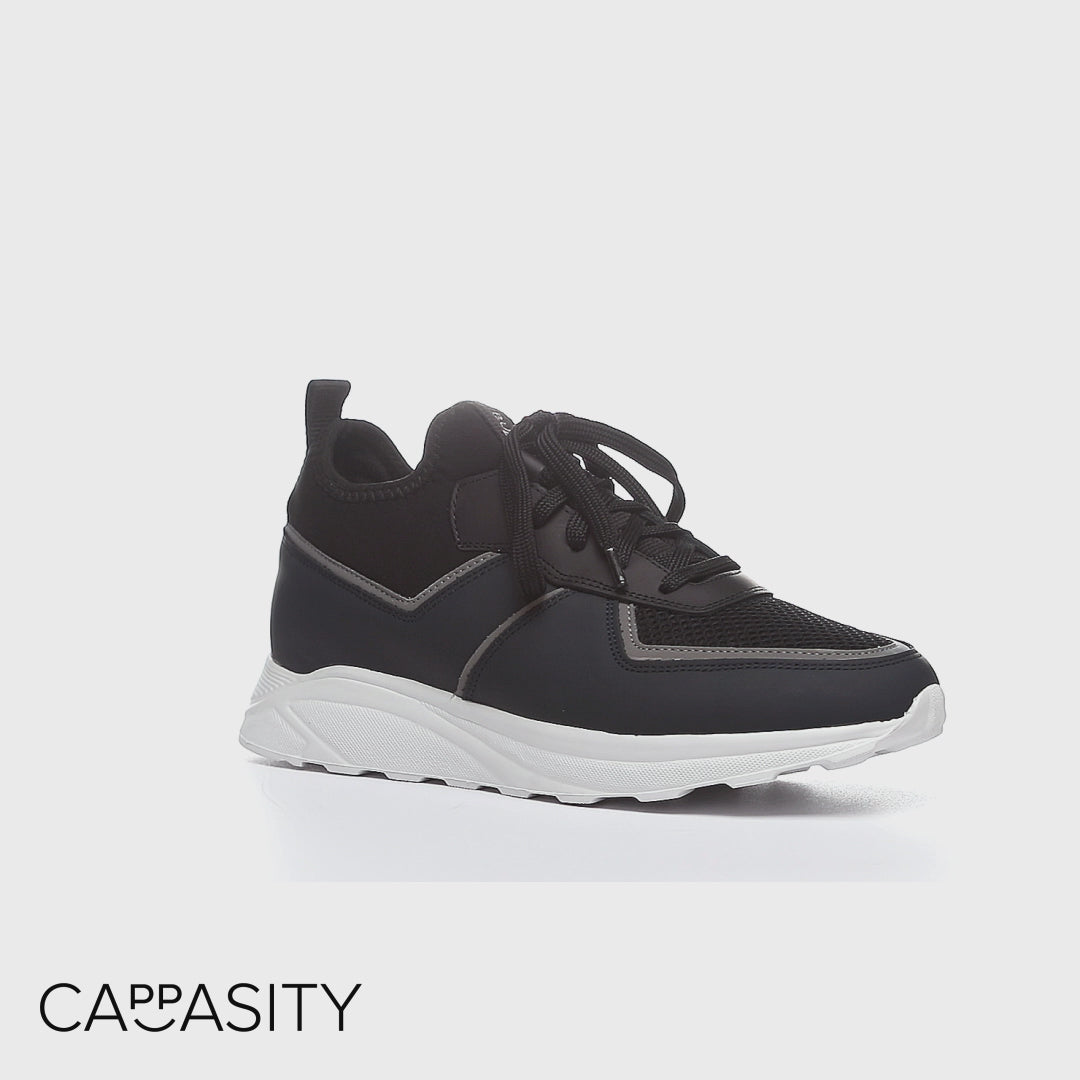 Bulletto Hybrid Runner  Navy, Black & White