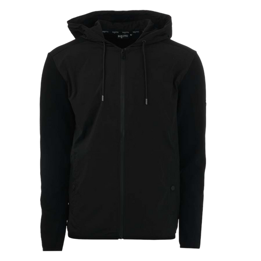 Icon Jacket Hooded - Black